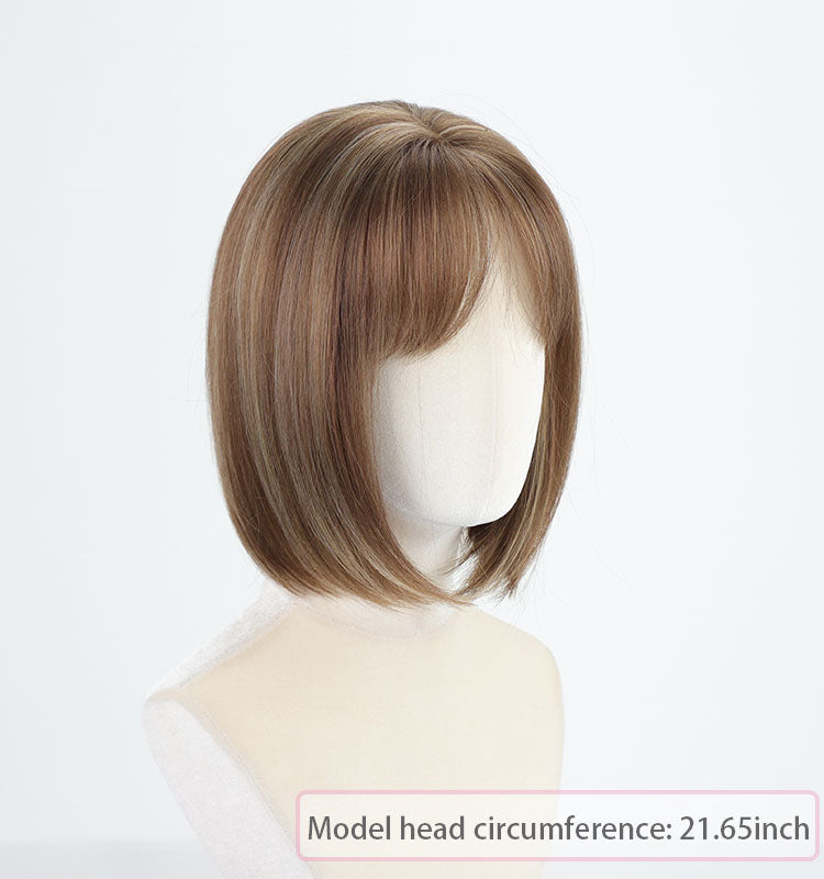 Clara - Wigyy Daily Use Highlighted Bob Elegant Wig
