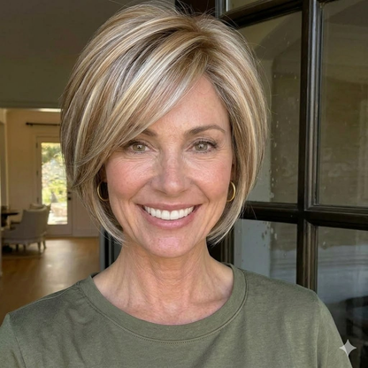 Raven - Sleek Face-Framing Mono-Front Bob