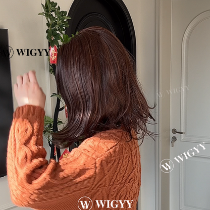 Hazel - Wigyy Straight Highlighted Elegant Wig