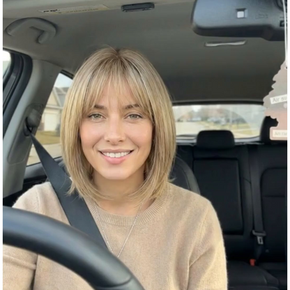 Perla - Wigyy Cutest Bob Elegant Wig with Bang