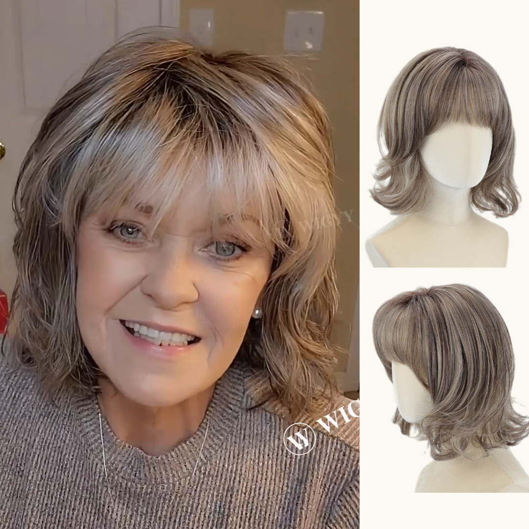 Chloe - Wigyy Curl Bob Wig with Bang