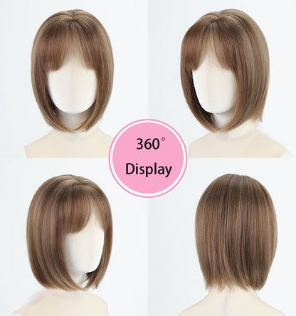 Clara - Wigyy Daily Use Highlighted Bob Elegant Wig