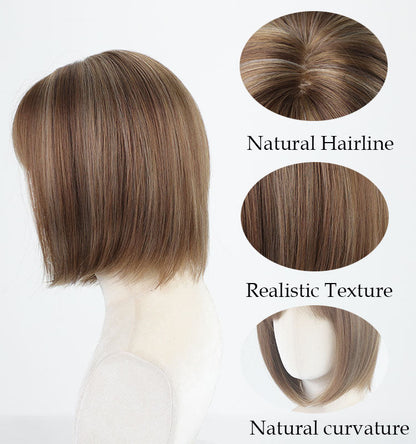 Clara - Wigyy Daily Use Highlighted Bob Elegant Wig