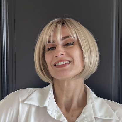 Muriel - Wigyy Daily Use Bob Wig with Bang