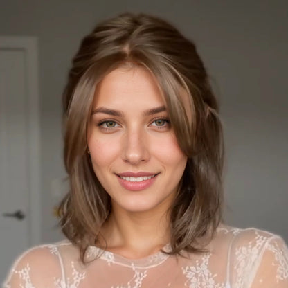 Edith - Wigyy Mono-Front Daily Use Grey Multi-style Elegant Wig
