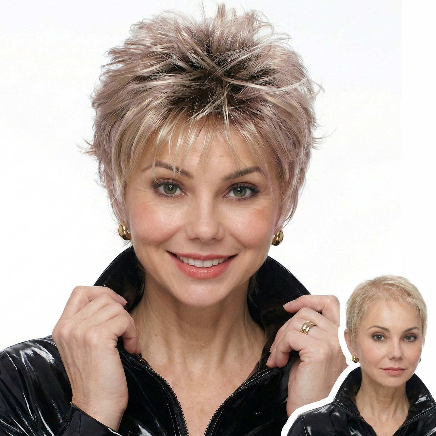 Harriet - Wigyy Vintage Pixie Cut Elegant Wig