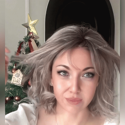Nadine - Wigyy Curl Daily Use Shoulder Length Elegant Wig with Bang