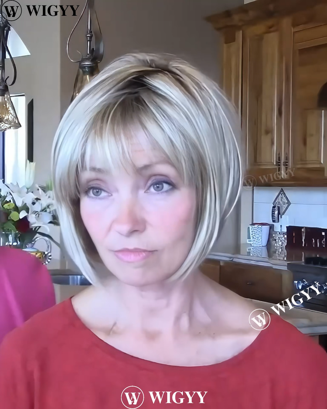 Muriel - Wigyy Straight Bob Wig with Bang