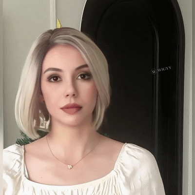 Estelle - Wigyy Mono-Front Blonde Highlighted Softly Bob Wig