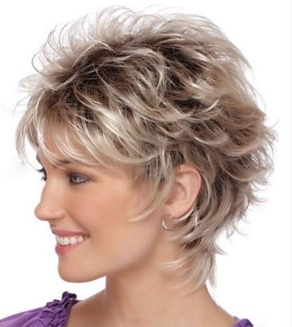 Harriet - Textured Feathered Shag  Voluminous Pixie Cut Wig