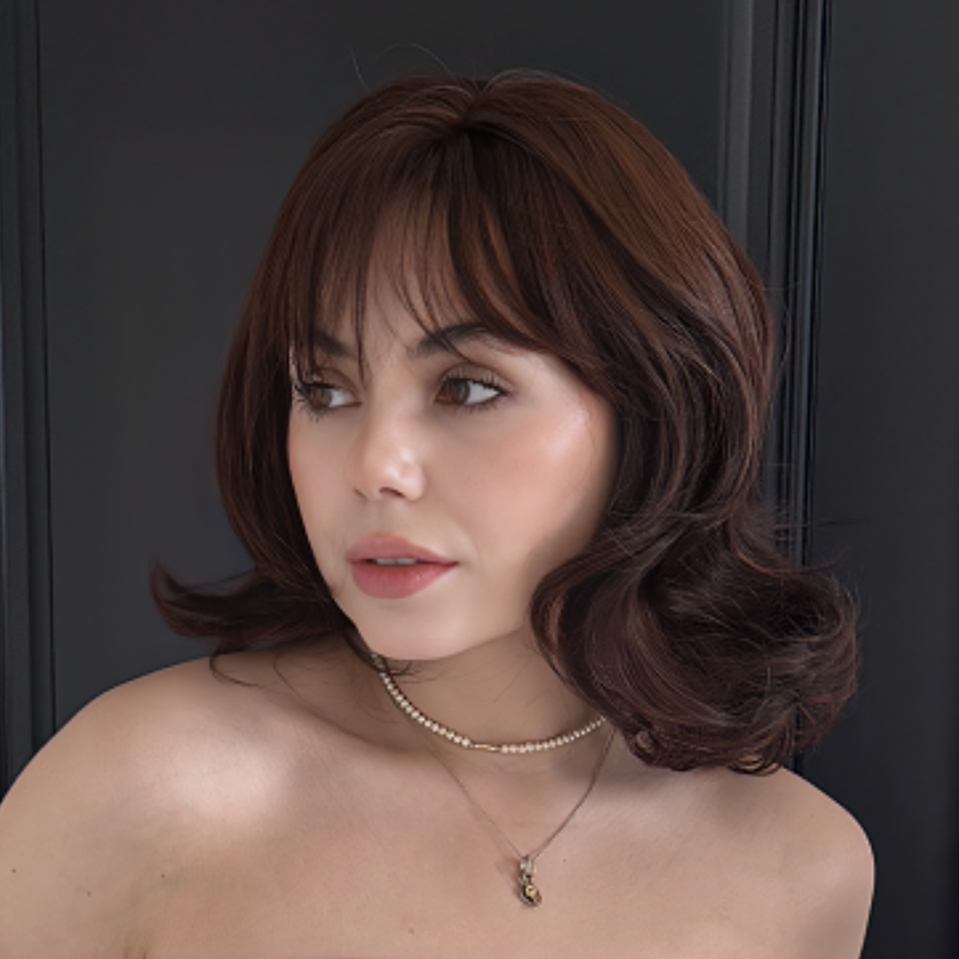 Mabel - Wigyy Shoulder Length Curl Elegant Wig