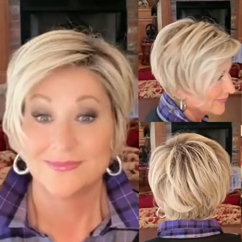 Wigyy Cute Blonde Pixie Wig