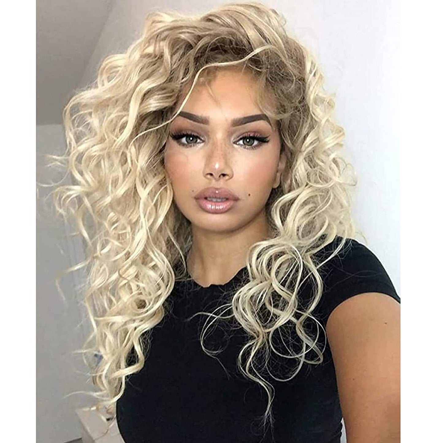 New Wave Golden Fluffy Hot Wigs
