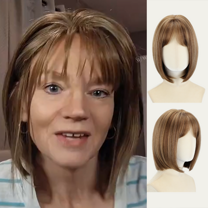 Clara - Wigyy Daily Use Highlighted Bob Elegant Wig