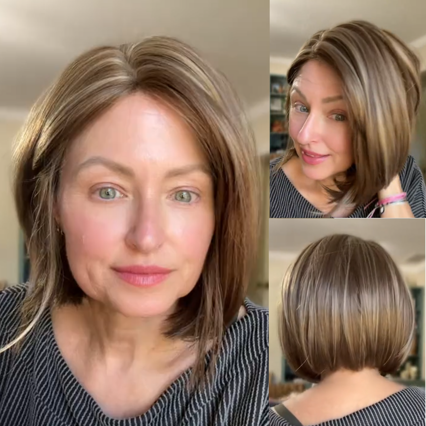 Clara - Wigyy Lightweight Highlighted Elegant Wig for White Women