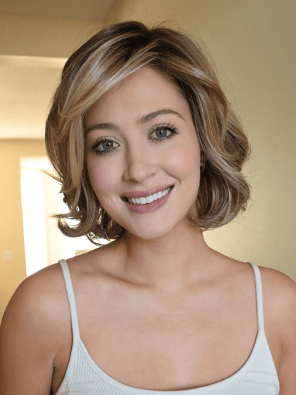 🩷Crowd Pleaser |Memory Cap Comfort Wavy Wig  Cap For All-Day Wear