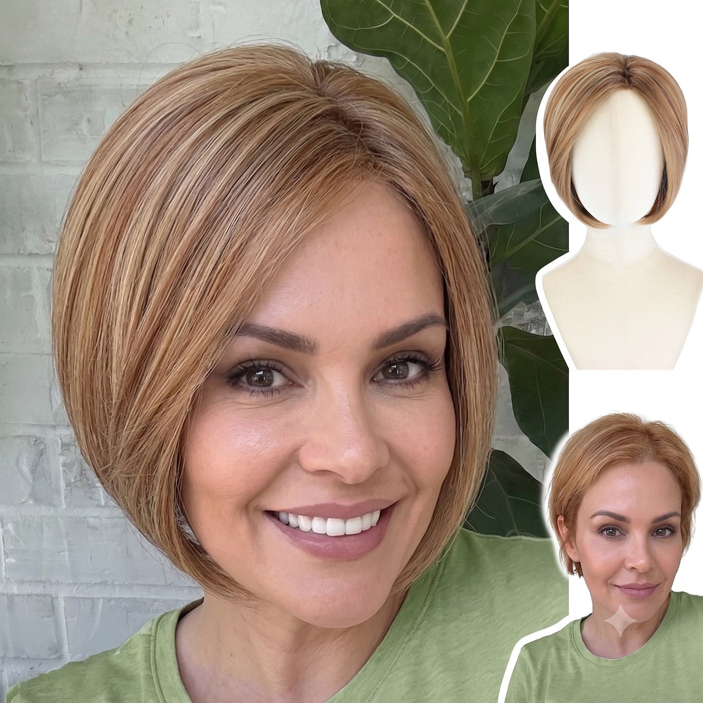 Raven | Sleek Side-Swept Glueless Bob with Seamless Hairline