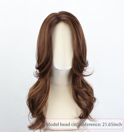 Gladys - Wigyy Brown Highlighted Curl Wig
