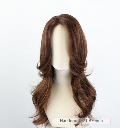 Gladys - Wigyy Brown Highlighted Curl Wig