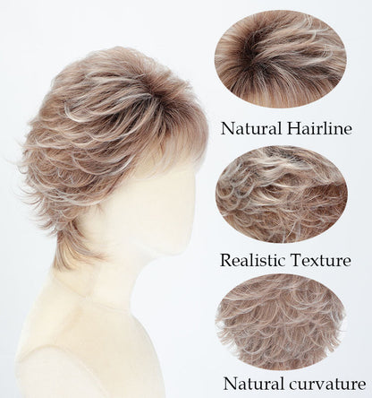 Harriet - Wigyy Vintage Pixie Cut Daily Use Elegant Wig