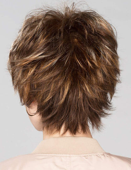 Hilda - Brown Highlight Short Pixie Wigs