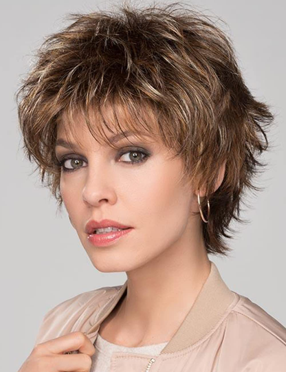 Doris - Pixie Boy Short Synthetic Wigs 10inch