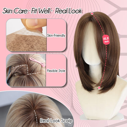 Edith - Wigyy Mono-Front Daily Use Multi-style Elegant Wig