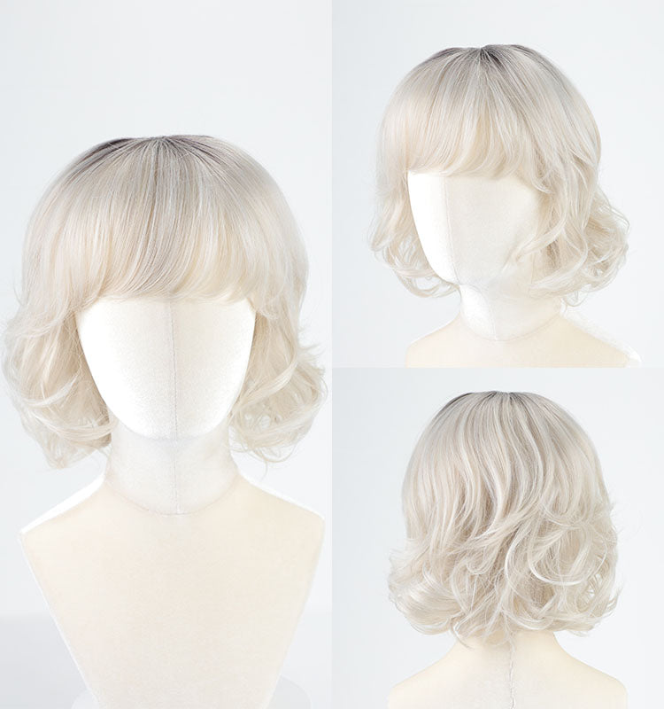 Chloe - Wigyy Daily Use Curl Bob Wig with Bang