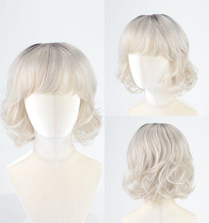 Chloe - Wigyy Daily Use Curl Bob Wig with Bang