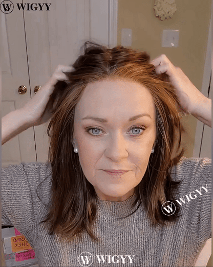 Hazel - Wigyy Straight Highlighted Elegant Wig